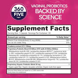 Bio360 Women's Probiotic Supplement, Digestive, Immune, Vaginal & Urinary Health, 15 Diverse Strains 50 Billion CFU, Organic Prebiotic Fibers, 37X Cranberry Extract, Zinc & Vitamin D3, 30CT