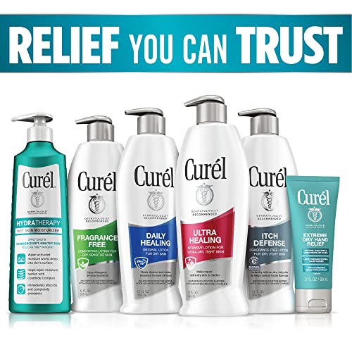 Curel Itch Defense Body Lotion and Body Wash Set, Pair Together to Help Dry Itchy Skin, Lotion with Advanced Ceramides, Wash with Hydrating Jojoba and Olive Oil, 20 fl oz and 10 oz (Set of 2)