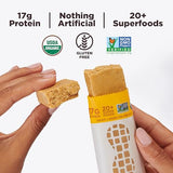 Perfect Bar, Peanut Butter Protein Bar, High Protein, Organic, Gluten Free, Soy Free, Non GMO, No Sugar Alcohols, 2.5 Ounce Bar, 10 Count