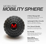 Mobilitas Mobility Sphere - 5 inch Large Massage Ball - Trigger Point Massage Tool, Myofascial Release Ball & Foam Roller Ball - Psoas Release Tool, Trigger Point Ball & Massage Ball for Back