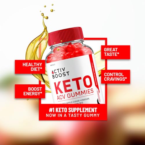 Activ Boost Keto ACV Gummies Advanced, Activ Boost Keto Plus ACV Gummies, Activ Boost Keto ACV Gummies Reviews, ActivBoost Keto Ingredients Vitamin B12 Keto+acb, 1000mg (60 Gummies)