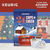 Keurig Advent Calendar Variety Pack, Single Serve K-Cup Pods, 24 Count