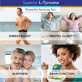 Superior Labs – Pure Natural L-Tyrosine NonGMO – 500 mg, 120 Vegetable Capsules – Supports Mental Clarity – Promotes Alertness – Boosts Energy – Dietary Supplement for Calming and Relaxation