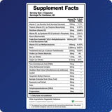 Adrenal Fatigue Supplement, Cortisol Manager, 5-MTHF, B Vitamins, Vitamin C, Adaptogens, Bioflavonoids, DHEA, Inositol, 30-60 Day Supply | 120 Veggie Caps