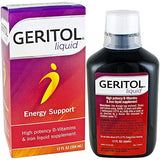 Geritol Liquid Energy Support B-Vitamins 12 oz (Pack of 4)