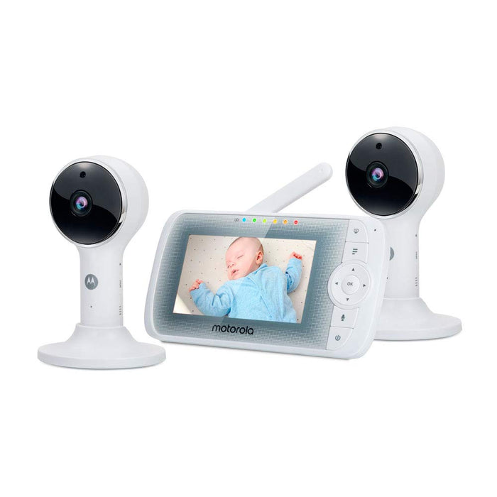 Motorola Connect60 by Hubble Connected Video Baby Monitor - 5" Parent Unit and 1080p Wi-Fi Viewing for Baby, Elderly, Pet - 2-Way Audio, Night Vision, Digital Zoom, Hubble App