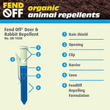 Luster Leaf Fend Off Organic Repellent, 100 pack, Deer and Rabbit