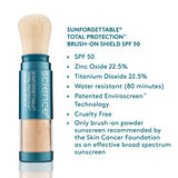 Colorescience Brush-On Sunscreen Mineral Powder for Sensitive Skin, Deep