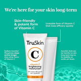 TruSkin Vitamin C Face Moisturizer for Women – Brightening, Anti Aging, Hydrating, Skin Wrinkle Cream, Dark Spot Corrector – Vitamin B5, Vitamin E, Jojoba Oil, Aloe Vera & Green Tea, 4 fl Oz