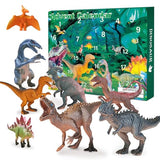 Christmas Advent Calendar 2024 Realistic Dinosaur Figurine Décor Xmas 24 Days Countdown Calendar Christmas Gift For Boys and Girls