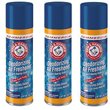 Arm & Hammer 3320094170 Baking Soda Air Freshener, Aerosol, Light Fresh Scent, 7oz (3)