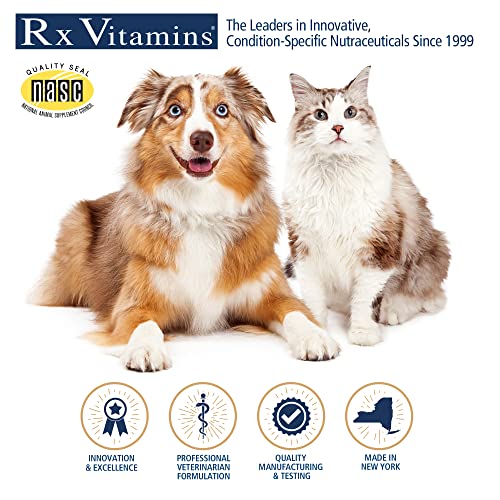 Rx Vitamins for Pets Phos-Bind for Dogs & Cats - Supports Normal Function & Health of Kidneys - 200 g Powder