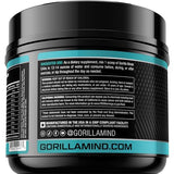 Gorilla Mode EAAs - Essential Amino Acids to Support Muscle Building, Enhanced Recovery, and Protein Synthesis/Use Before, During, or After Your Workout / 492 Grams (Cherry Blackout)