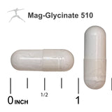 Mag Glycinate 510 – Highly Bioavailable Form of Magnesium – Supports Energy, Muscles, and Cardiovascular Health.*