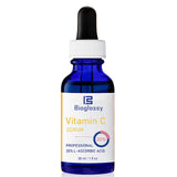 Bioglossy Vitamin C Serum 20%, Professional Vitamin C Face Serum Anti Aging Skin Care for Women 30 ml / 1 Fl oz