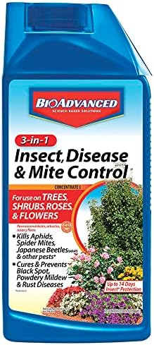 BioAdvanced 708285A 3-in-1 Disease and Mite, Concentrate, 32 oz pest-Controlling-Insects
