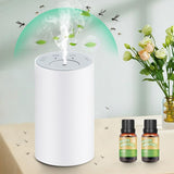 X-PEST Portable Mosquito Repeller Device Outdoor Insect Repellent Effective Mosquito Protection Indoor Natural Ingredients Rechargeable USB Essential Oil Waterless Diffuser 40ft Protection 2 Refills