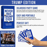 Never Has Trump Ever - The Ultimate Laugh Riot - A Side-Splitting Adult Party Game Unveiling The Most Outrageous Moments of Donald Trump's Presidency