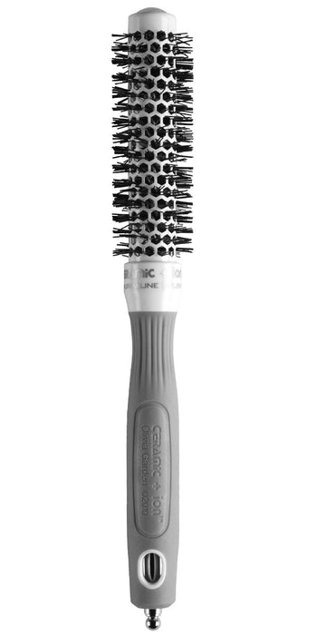 Olivia Garden Ceramic + Ion Round Thermal Hair Brush, 0.75"