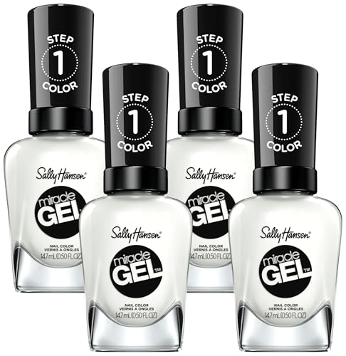 Sally Hansen Miracle Gel Nail Polish, Shade Get Mod #789, 0.5 Fl Oz (Pack of 4)