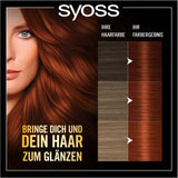 Syoss Oleo Intense Permanent Oil Colouration Hair Colour, 5-77 Shiny Copper Red with Nourishing Oil and Ammonia Free, Pack of 3 (3 x 115 ml)