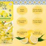 Perle di Sole Lemon Drops - Hard Candy Made with Essential Oils of Amalfi Coast P.G.I. Lemon - Pack of 2 (7.05 oz | 200 g) Italian Gifts from Italy