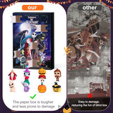 Halloween Advent Calendar 2024,Halloween CountDown Advent Calendar with 24 Classic Collectible Figures,Halloween Count down Calendar,Halloween Horror Figures Collectible Gift Kids Teen Adults