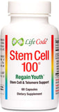 Life Code Stem Cell 100-100% Vegetarian Anti-Aging & Stem Cell Supplement