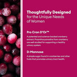 Physician's Choice Probiotics for Women - PH Balance, Digestive, UT, & Feminine Health - 50 Billion CFU - 6 Unique Strains for Women - Organic Prebiotics, Cranberry Extract+ - Womens Probiotic - 84 CT