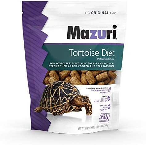 Mazuri | Tortoise Diet | 1.25 Pound (1.25 LB) Bag