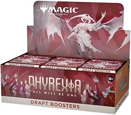Magic: The Gathering Phyrexia: All Will Be One Draft Booster Box | 36 Packs (540 Magic Cards)