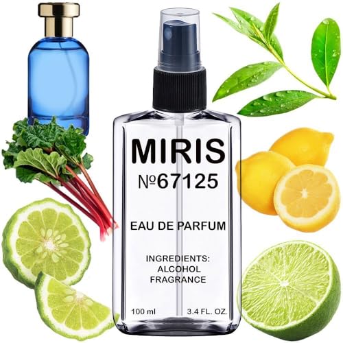MIRIS No.67125 | Impression of Oltremare | Unisex For Women and Men Eau de Parfum | 3.4 Fl Oz / 100 ml