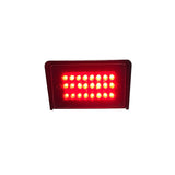 Mini Red Strobe Stage Light Dance Strobe Lights with Super Bright 24 LEDs Adjustable Speed Flash Party Lighting Best for Home Room Parties Kids Birthday Halloween Christmas Wedding Show Club Pub