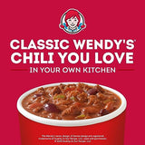 WENDY'S Chili With Beans, Canned Chili, 15 oz.