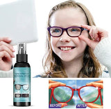 100ml Lens Scratch Removal Spray,Eye Glass Windshield Glass Repair Liquid,Lens Scratch Remover,Glass Scratch Repair Solution,High Concentration Glasses Cleaner Spray for Screen Lenses (1 Pcs)