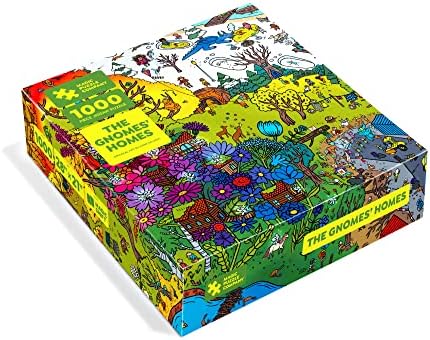The Gnomes' Homes • 1000 Piece Jigsaw Puzzle from The Magic Puzzle Company • Series Three