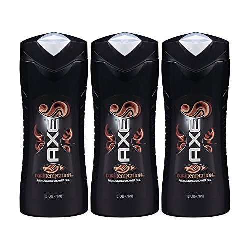 Axe Shower Gel-Dark Tempt Size 16z Axe Shower Gel-Dark Temptation 16z, set of 3