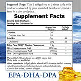 ecostream Naturals Wild Caught Omega 3 Fish Oil DPA-EPA-DHA Supplement 2,900 Milligrams