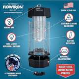 Flowtron FC-8800 Diplomat Fly Control Device, 120-Watt, Indoor/Outdoor, Black