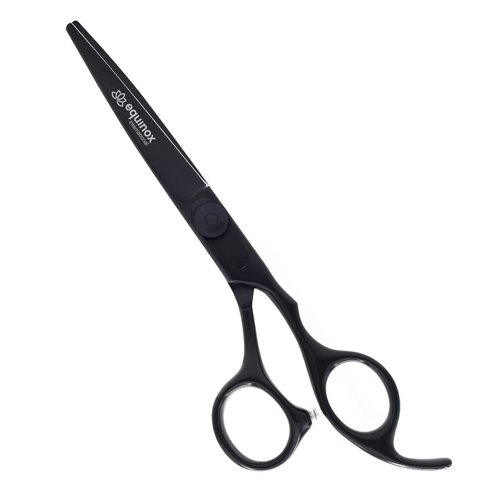 Equinox Professional Razor Edge Series Barber Hair Cutting Scissors - Japanese Stainless Steel Salon Scissors - 6.5” Overall Length - Fine Adjustment Tension Screw - Premium Shears for Hair Cutting