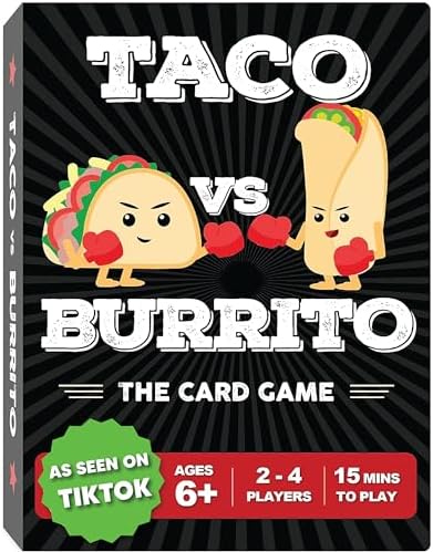 Taco vs Burrito - The Wildly Popular Surprisingly Strategic Card Game Created by a 7 Year Old