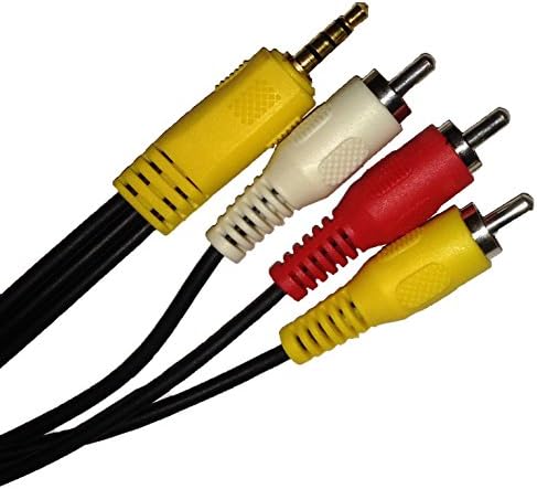 Roku Composite Cable (red/White/Yellow) for Roku LT, and Roku 2 (XS HD, XD), Roku Express Plus Models