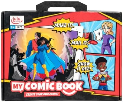 My Comic Book Making Kit, Multicolor, 6.75" x 10.25"
