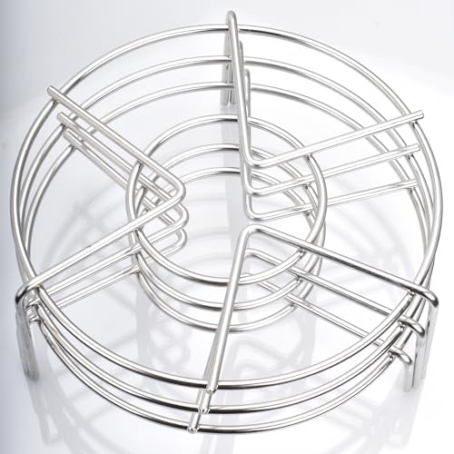 Alele Steam Rack 7Inch Trivet Stainless Steel Steaming Rack Electric Pressure Cooker steam rack Stand For Instant Pot Pressure Cooker Food Heating 3Pack