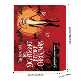 Halloween Advent Calendar 2024, 24 Day Halloween Countdown Calendar, Contains 24 Gifts Dolls, Nightmare Before Christmas Advent Calendar, Scary Halloween Doll Collectible Horror Figures Gift (Red)