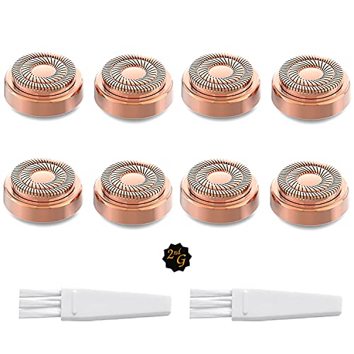 tuokiy Replacement Heads for Flawless Finishing Touch Facial Hair Removal Tool for Women. Just fit Gen 2 Hair Removal Device