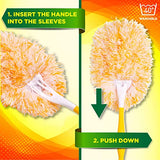 Millifiber Microfiber Reusable Refills for Swiffer Hand Duster, 360 Degree Dry Duster Heavy Duty Refills, 2-Pack (Handle is Not Included) Air Dry Only