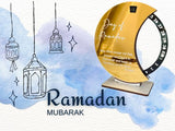 ANOTION Ramadan Decorations for Home - Ramadan Advent Calendar Ramadan Countdown Calendar Ramadan Mubarak Decorations Ramadan Advent Calendar 2024 Eid Mubarak Decorations Ramadan Table Décor