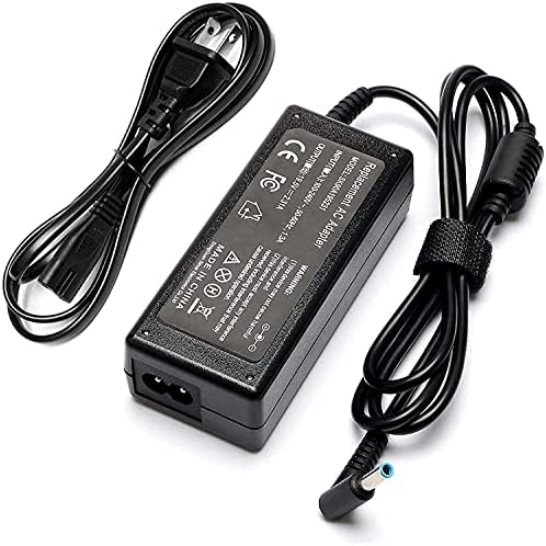 45W Ac Charger for HP Chromebook 14 11 G5 EE 11-v031nr 11-v010nr 11-v010wm 11-v020wm 11-v025wm 11-v032nr 14-ak040wm 14-ak041dx 14-ak060nr 14-x013dx 14-x010nr Laptop Power Supply Adapter Cord