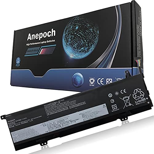 L17C3PE0 Laptop Battery Compatible with Lenovo Yoga 730-15IKB 730-15IWL Series Notebook L17L3PE0 5B10Q39196 5B10Q39197 Black 11.25V 51.5Wh 4587mAh